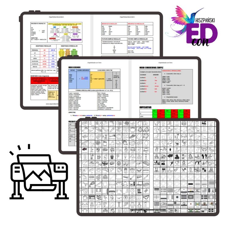 E-book ŚCIĄGAWKI DO DRUKU - GOTOWCE (PDF)